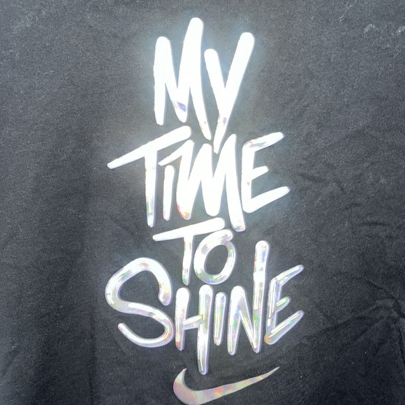 Girls L - Nike Kids My Time To Shine Long Sleeve - Picture 2 of 4